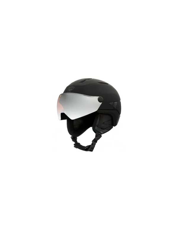 De Qualité Casque De Ski Neuf Rossignol Fit Visor Impacts Black 2023 Taille M/L, L/XL 1