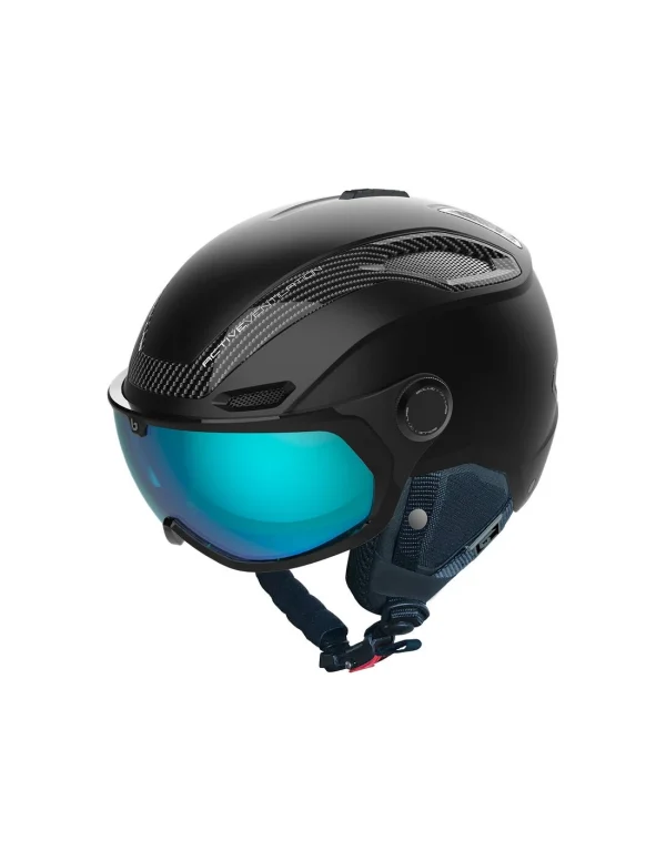 haute qualité Casque De Ski Neuf à Visière Bolle V Line Carbon Black S3 Photochromique Taille 55/59cm, 59/62cm 1