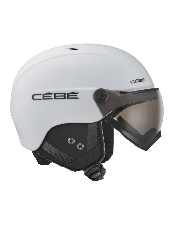 Casque De Ski Neuf Cébé Contest Vision Matt White Vario Photocromique Taille 54-56cm, 56-58cm, 59-61cm garantie de qualité 1