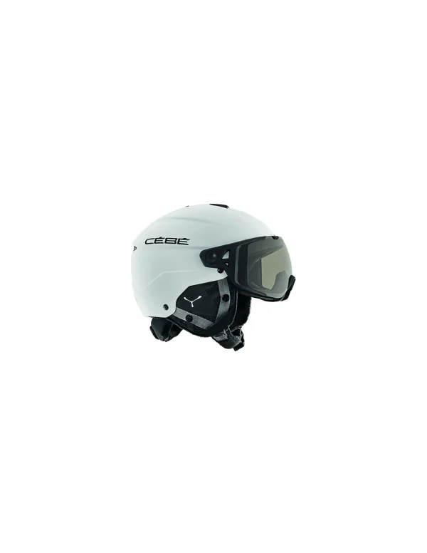 boutique en ligne france Casque De Ski Neuf Cébé Element Visor Matt White Black 2 Verres 1