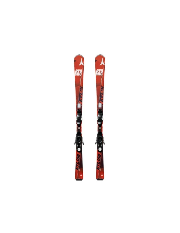 marques pas cher Ski Junior Occasion Atomic ETL + Fix Taille 125cm 1