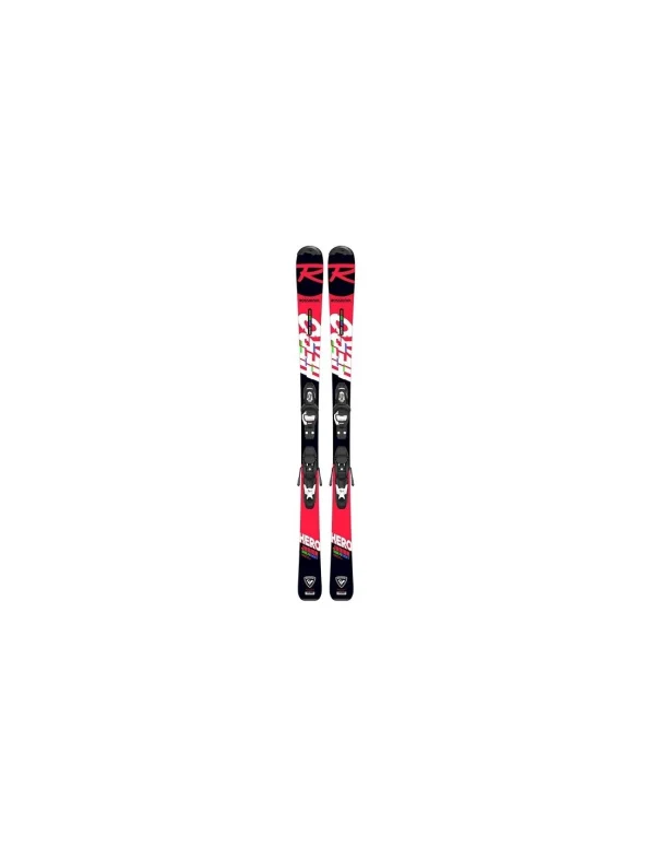 Ski Junior Rossignol Hero MultiEvent Junior + Fix Look marque pas cher 1