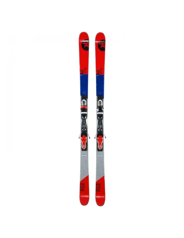 officiel Ski Occasion Rossignol Sprayer Red Grey + Fix 1