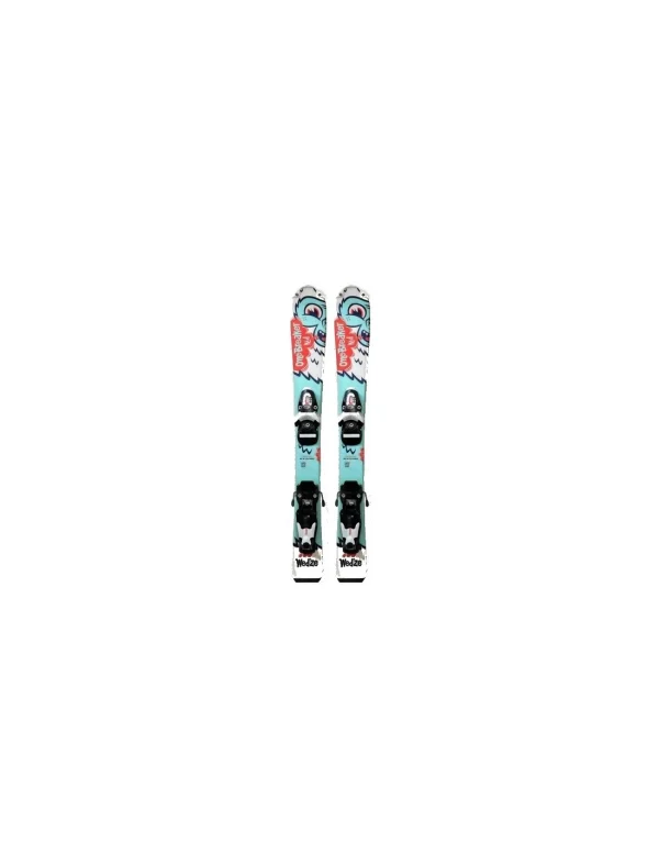 à prix réduits Ski Wedze Onebreaker Turquoise Taille 80cm + Fix 1